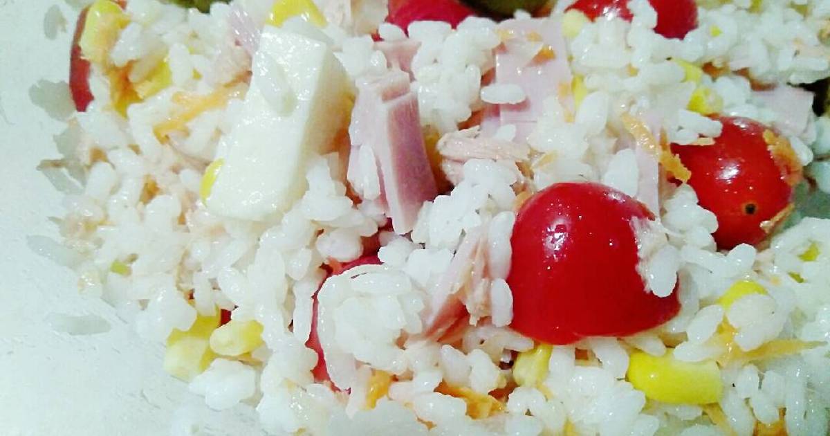 Ensalada De Arroz Receta De Sano Mariano Recetas- Cookpad