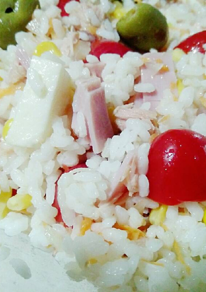 Una foto de Ensalada de arroz