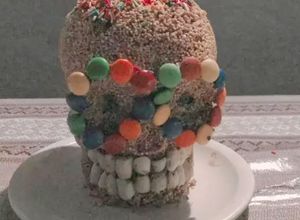 Una foto de Calavera de amaranto