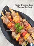 Sate Daging Sapi Masak Teflon