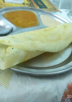 A picture of Masala dosa.
