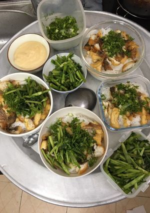 Hình của món “Bún” cá cho bữa sáng.