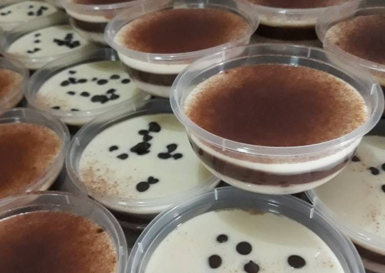 Silky Pudding Coklat Oreo