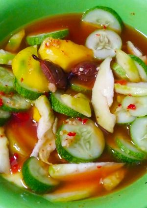 Foto resep Asinan buah segar