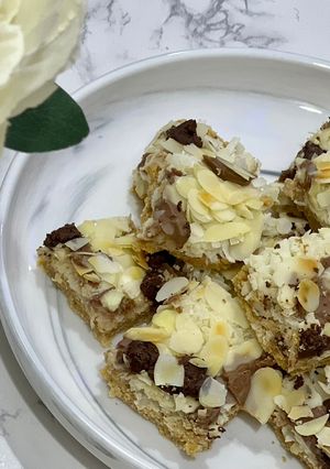 صورة لوصفة مكعبات جوز الهند 🥥