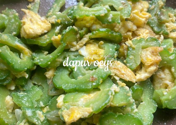 Resep: Tumis Pare Telur Sederhana Dan Enak