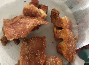 Una foto de Chicharrones en la olla express