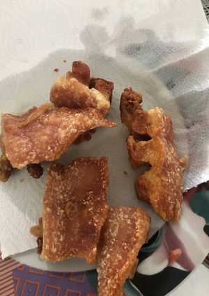 Una foto de Chicharrones en la olla express