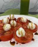 Закуска а-ля «Капрезе»👌😋