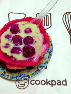 Foto resep Jus Alpukat & Buah Naga