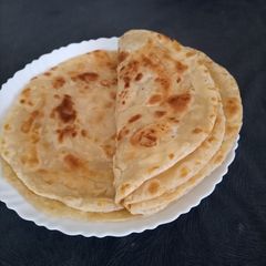 A picture of Fluffy ginger chapati.