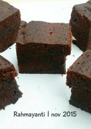 Foto resep Brownies coklat Kukus Ny. Liem