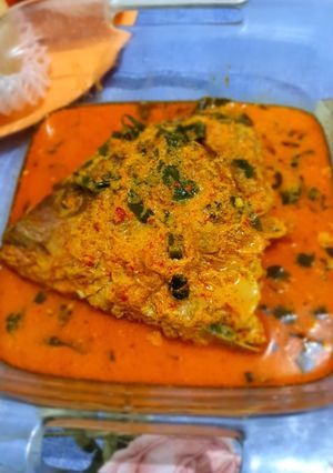 Foto resep Gule kepala kakap merah