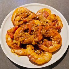 A picture of Butter Garlic Shrimps.