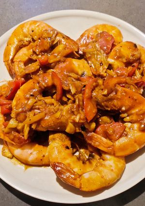 A picture of Butter Garlic Shrimps.