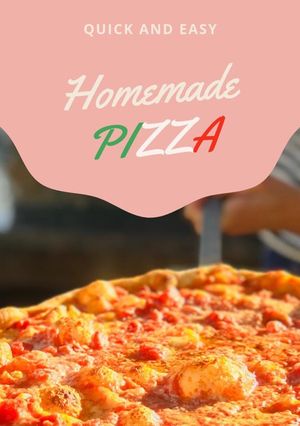 A picture of Homemade pizza.