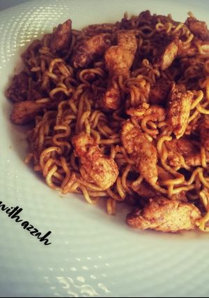 صورة لوصفة الأندومي على الطريقة الآسيوية 🍜