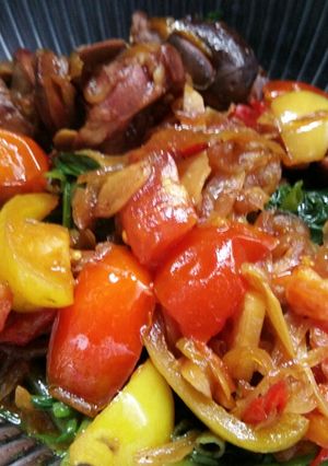 Foto resep Kangkung Siram Ati Ampela