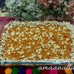 A picture of Gajar Ka Halwa with Khoya.