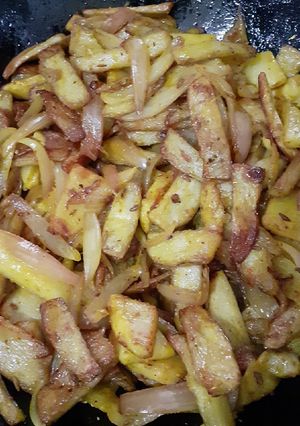 A picture of Arbi ki veg.