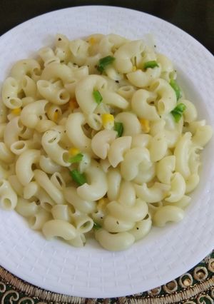 A picture of Cheese pasta.