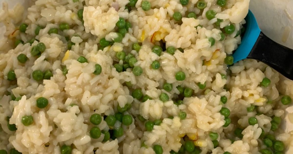 Resep Spring Lemon and Pea Risotto Enak, Praktis, dan Mudah... - foto hasil masakan