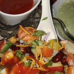 A picture of Healthy chana chaat.