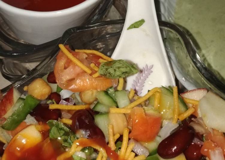 Easiest Way to Make Speedy Healthy chana chaat Cooking Basics for Newbies