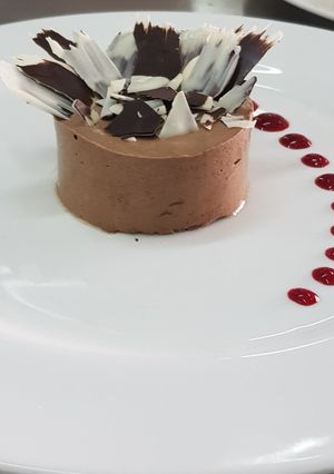 Una foto de Mousse de Chocolate