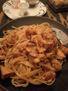 Una foto de Tallarines Teriyaki