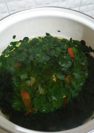 Foto resep Sayur bening kelor