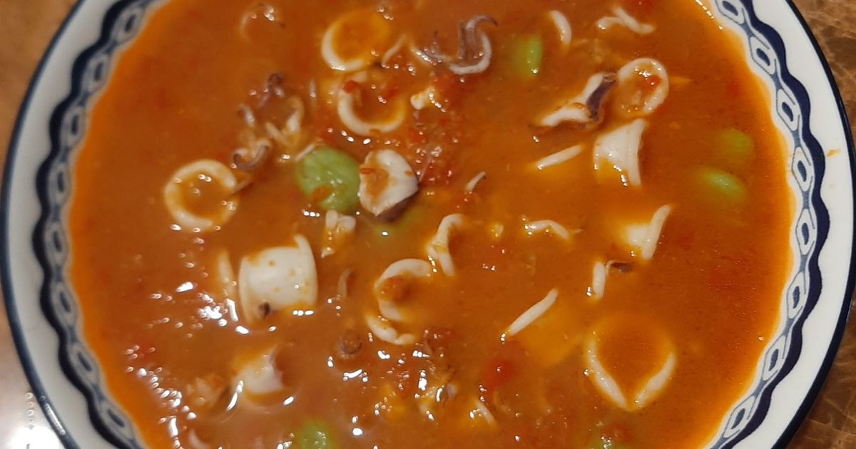 Cumi Petai Asam Manis