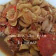 Cumi Asin Saus Tiram