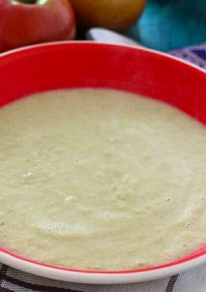 Una foto de Crema de apio con patata