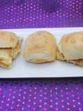 Mini bocadillos de tortilla de ajos