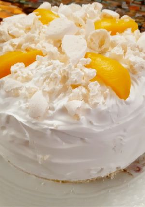 Una foto de Torta tipo "Chajá"
