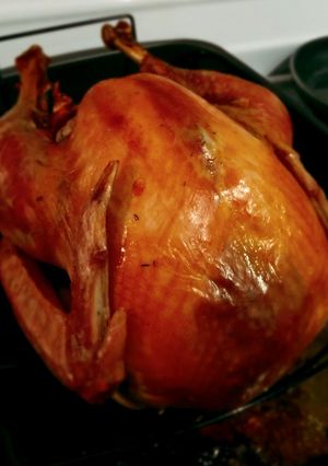 รูปของ ไก่งวงอบ Turkey🦃