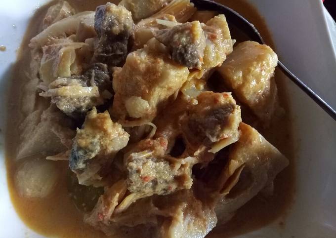 Resep Gulai gori ala saya yang Enak Banget