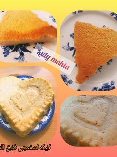عکسی از دستور کیک اسفنجی ساده