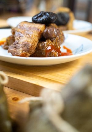 端午肉粽 北部粽(WMF快力鍋) 的食譜成品照片