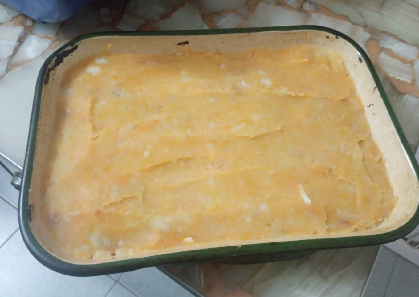 Pastel de papa y calabaza 😋