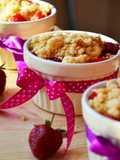 Crumble truskawkowe