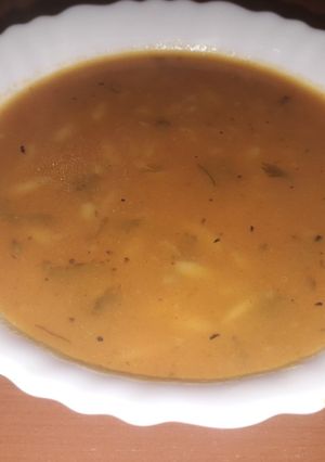 صورة لوصفة شوربة لسان الطير