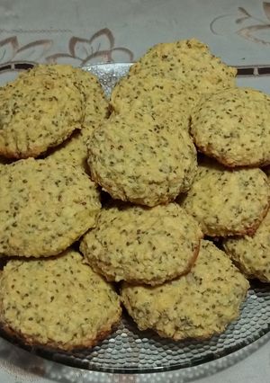 Una foto de Galletas de abatí con semillas