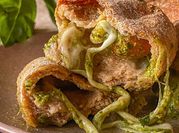 Una foto de caprese con pesto