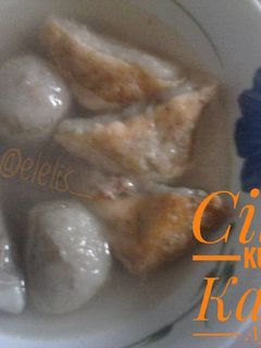 Foto resep Cilok Kuah Kaldu Ayam