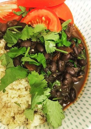 A picture of Carrot & bean stew.