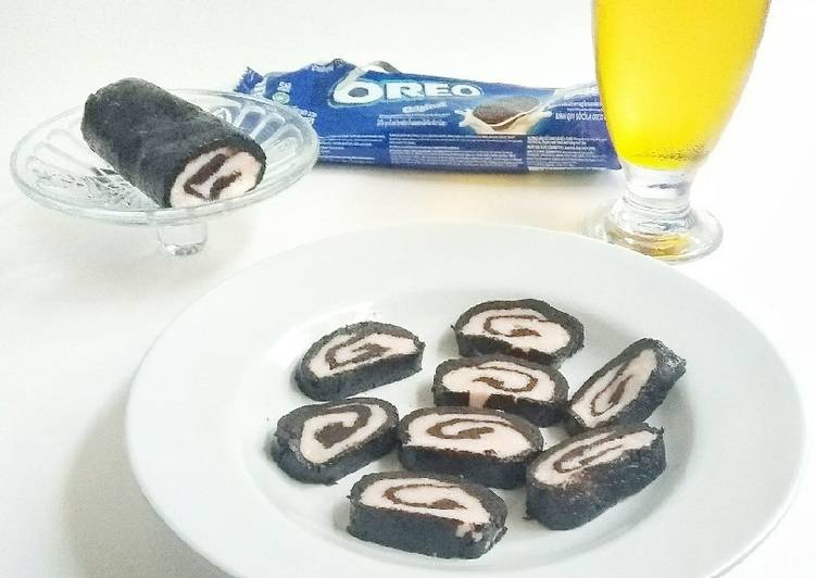 Resep: Oreo Swiss Roll yang Gurih!