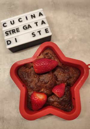 Foto di 107👩🏻‍🍳Brownie al cioccolato al latte e fragole
