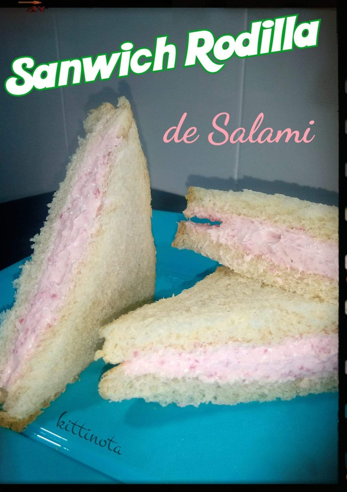 Una foto de Sándwich salami "Estilo Rodilla" (Thermomix)